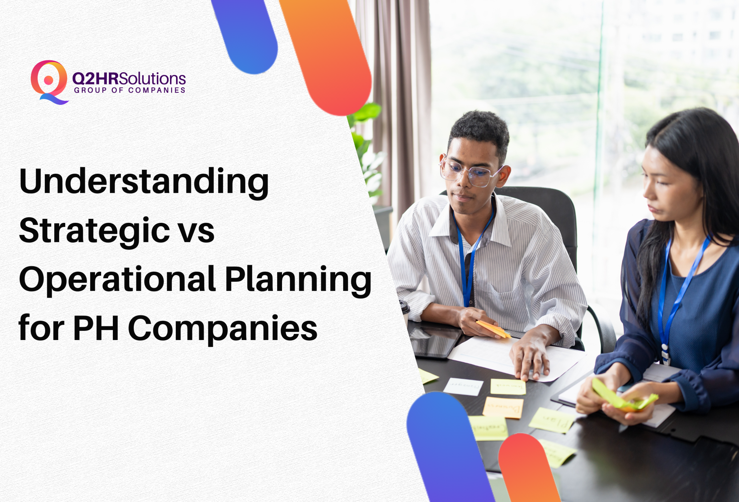 difference between a strategic plan and an operational plan