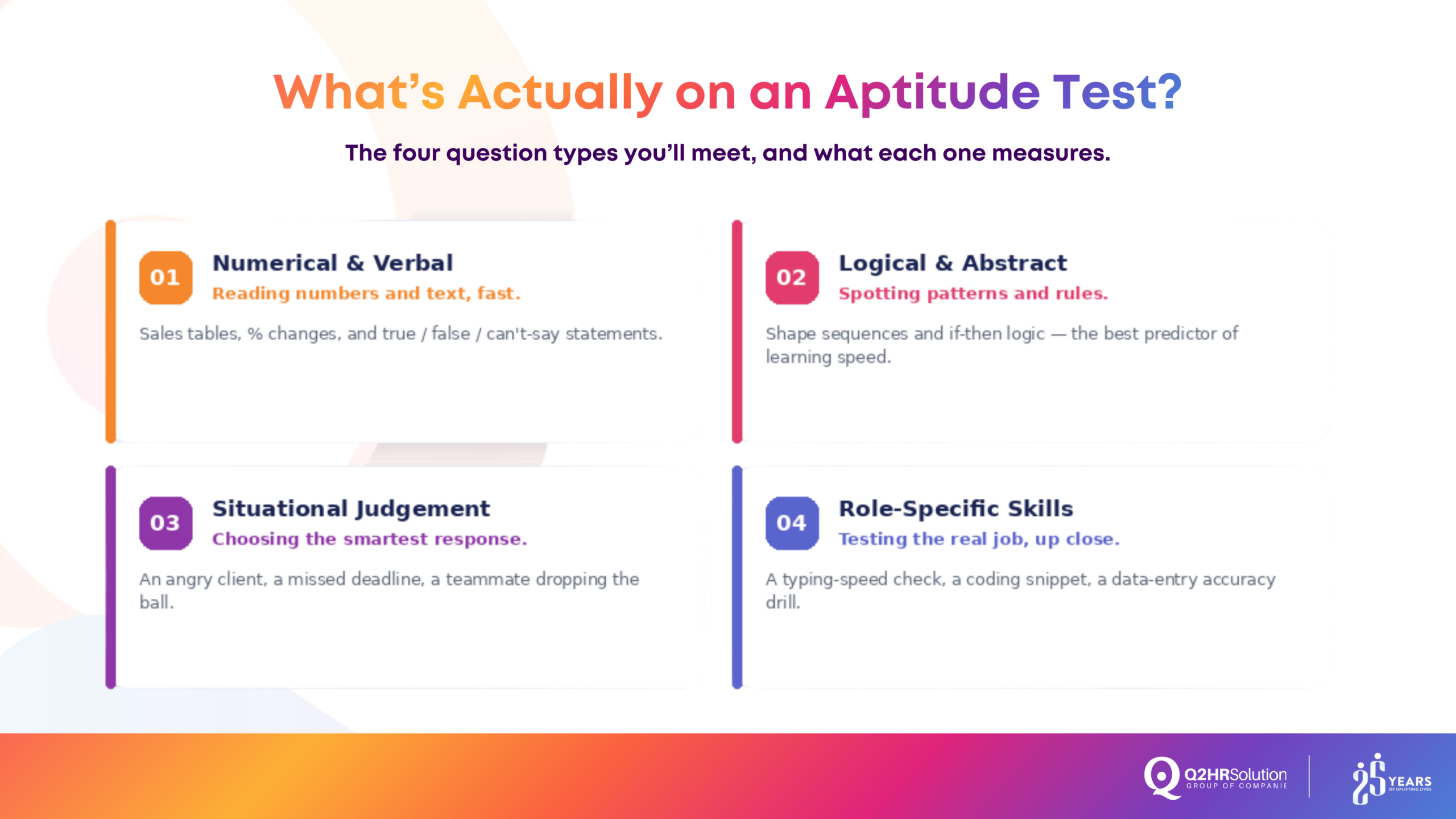 aptitude test