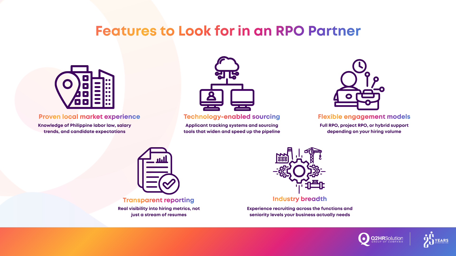 Features to Look for in an RPO Partner